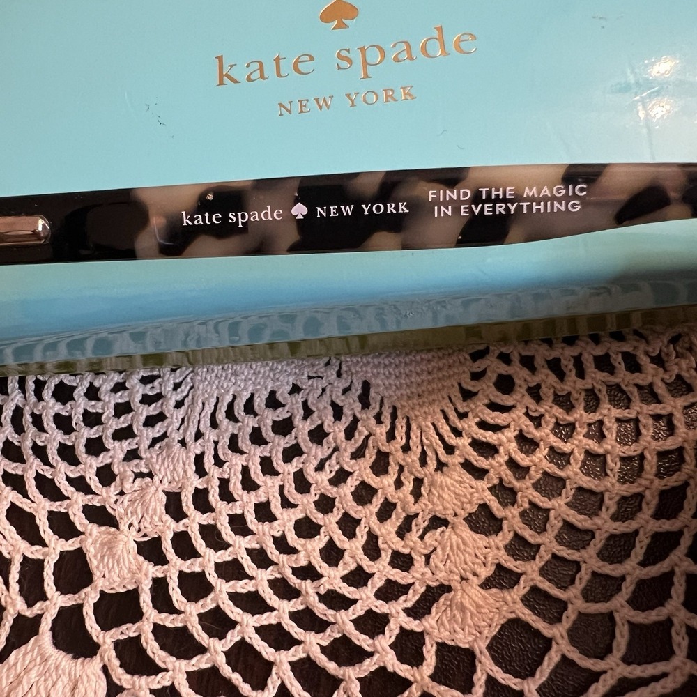NEW Kate Spade Karlee 53[]15 140 WR7 Black Havana Leopard Print Cateye - Picture 5 of 9